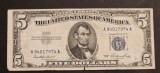 America 5 Dolari 1953 seria A94017974A Silver