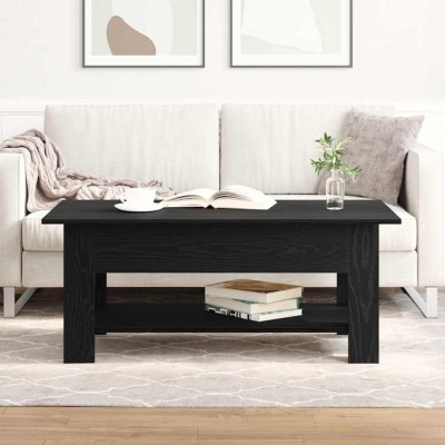 vidaXL Masă de cafea Stejar negru 102 x 55 x 42 cm Lemn compozit 862711 foto