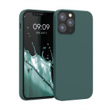 Husa pentru iPhone 12 / iPhone 12 Pro, Silicon, Verde, 52641.169, Carcasa, Kwmobile