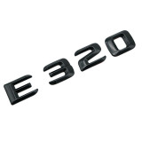 Emblema E 320 Negru, pentru spate portbagaj Mercedes, Mercedes-benz