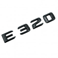 Emblema E 320 Negru, pentru spate portbagaj Mercedes