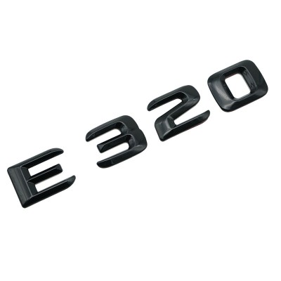 Emblema E 320 Negru, pentru spate portbagaj Mercedes foto