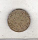 Bnk mnd Hong Kong 10 cents 1961, Asia