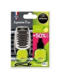 Odorizant auto Aparat Aroma Car Supreme Lemon + rezerva
