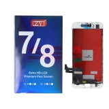 Display LCD + Touchscreen cu Rama Alb Apple iPhone 8 / SE 2020, Calitate Zy Vivid, Bulk