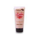 I Love, Strawberries &amp; Cream, Exfoliere, Gel de duș, 200 ml