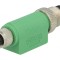 Adaptor PIN 3P M12MS-M8FS 60VAC 4A 60VDC