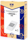 Sac aspirator Samsung VP-95B, hartie, 5X saci, K&amp;M