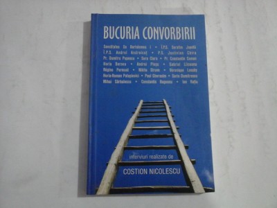 BUCURIA CONVORBIRII - interviuri realizate de Costion NICOLESCU foto