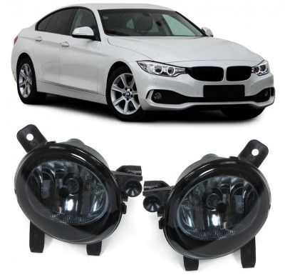 Proiectoare ceata BMW F20 F21 F30 F31 F32 F33 F34 fumuriu NOU foto