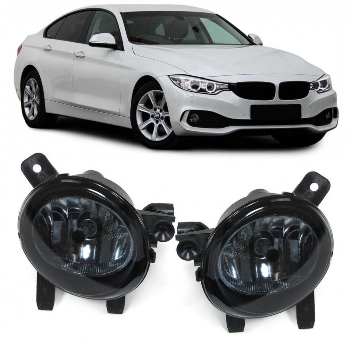 Proiectoare ceata BMW F20 F21 F30 F31 F32 F33 F34 fumuriu NOU