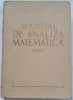 Manual de analiza matematica, Volumul al II-lea, Solomon Marcus , M. Nicolescu , Nicolae Dinculeanu