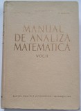 Manual de analiza matematica, Volumul al II-lea, Solomon Marcus , M. Nicolescu , Nicolae Dinculeanu