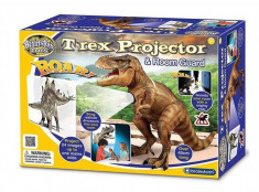 Jucarie Ex Display Brainstorm Toys T Rex Projector And Room Guard foto