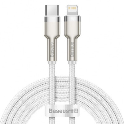 Cablu alimentare si date Baseus Cafule Metal CATLJK-B02, USB Tip C - Lightning foto