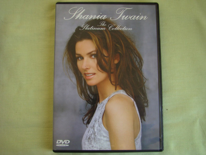 SHANIA TWAIN - The Platinum Collection - D V D Original ca NOU