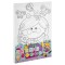 Set creativ Picteaza pe numere, Canvas Printesa