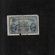 Germania 5 mark marci 1914 seria12597877 uzata