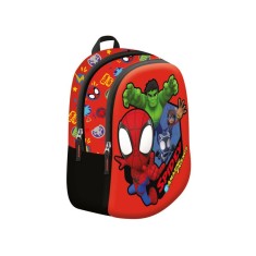 Ghiozdan gradinita 2 compartimente, Majewski, Colectia Spiderman