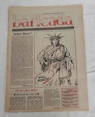 Ziarul BARICADA (12 iunie 1990) Anul I nr. 22 foto