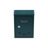 Cutie Poștală Vorel Verde 285x200x60mm, Metalică, Montaj Ușor - Model 78543