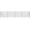 Gard plasa de sarma cu tarusi de fixare, antracit, 1,6x10 m