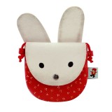 Poppi Love Geanta profilata White Bunny, Jad