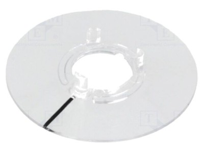 Disc indicator policarbonat transparent foto