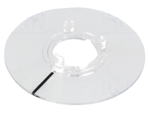 Disc indicator policarbonat transparent