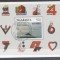 Nicaragua 1989 Volcano conception perf. sheet Mi.B188 used TA.100