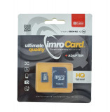 Cumpara ieftin Card de memorie micro SDHC 8 Gb clasa 10, Imro 01547, cu adaptor, Forever