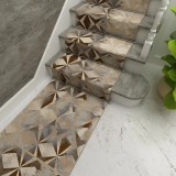 Traversa Covor Daffi 13038 Latime 60 cm Diverse Lungimi Bej/Maro/Gri