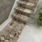 Traversa Covor Daffi 13038 Latime 60 cm Diverse Lungimi Bej/Maro/Gri