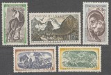 Cehoslovacia 1957 - Parcul National Tatra, fauna, flora, serie neuzata