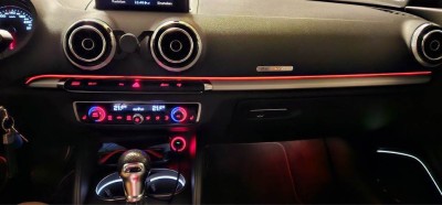 Fir neon pentru lumina ambientala auto,5 metri foto