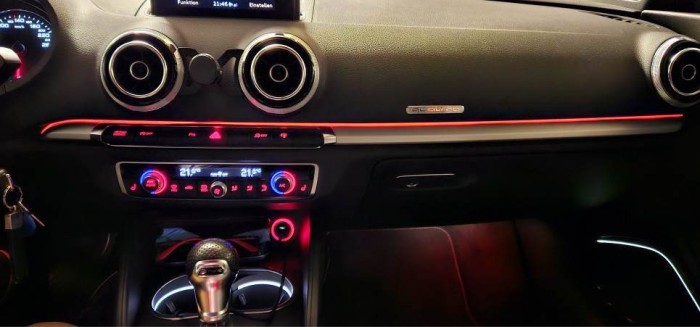 Fir neon pentru lumina ambientala auto,5 metri