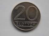 20 ZLOTY 1987 POLONIA-XF, Europa