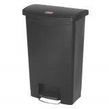 Rubbermaid Coș de gunoi step-on &bdquo;Slim Jim&rdquo; 50 L negru