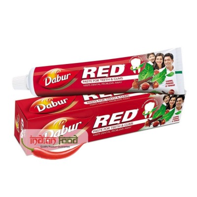 DABUR Toothpaste Red Paste (Pasta de Dinti Red Cuișoare + Menta + Aroborele foto