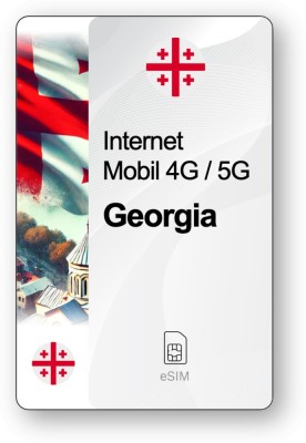 eSIM Internet Georgia, valabil 30 zile, trafic 20 GB foto
