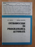 Ion Vaduva - Introducere in programarea automata (1973, editie cartonata)