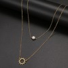 Lantisor Inox Auriu Sunflower - N1488