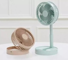 Ventilator portabil cu picior FAN09, USB, 4 W, acumulator