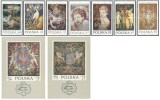 Polonia 1970 - Tapiserii de la Castelul Wawel, serie+2 colite neuzate