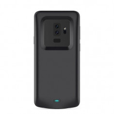 Husa cu Baterie Samsung Galaxy S9 TechProtect Case Battery 4700 mAh Black foto