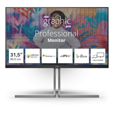 Monitor AOC 31.5&amp;quot; U32U3CV foto