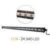 Bara Led Auto Off Road - 72W - 24 SMD LED Carguard Best CarHome
