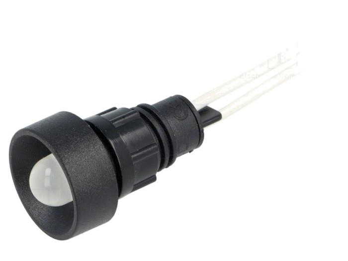 Lampă de control LED albă 230VAC