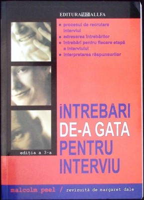 INTREBARI DE-A GATA PENTRU INTERVIU-MALCOLM PEEL-274994 foto