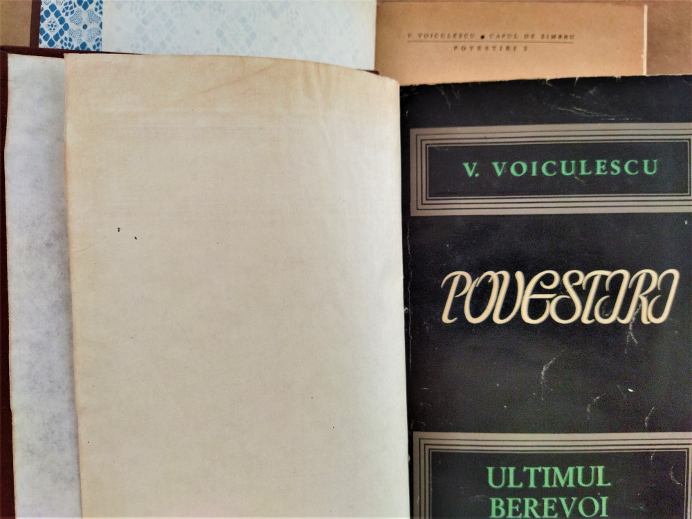 Vasile Voiculescu 3 volume POVESTIRI (Capul de zimbru, Ultimul berevoi)+ZAHEI  OR | Okazii.ro
